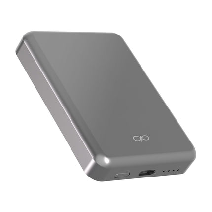 Batterie externe FORCE POWER 5000mAh MagSafe 15W argent