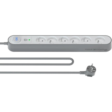 Parafoudre FORCE POWER 6 prises 800J 1.5m EU