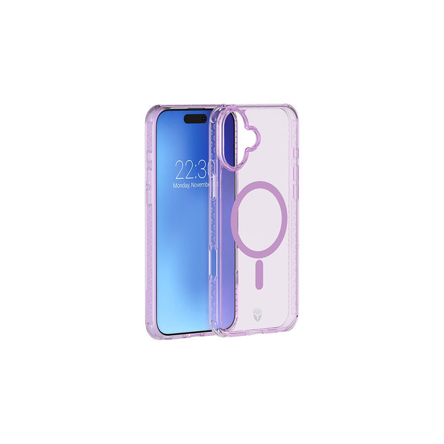 Coque FORCE CASE iPhone 16 Plus Air Frost MagSafe Violet