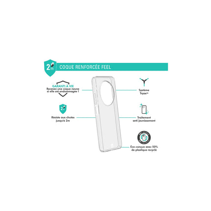 Coque FORCE CASE Redmi Note 14 Pro 5G Transparente