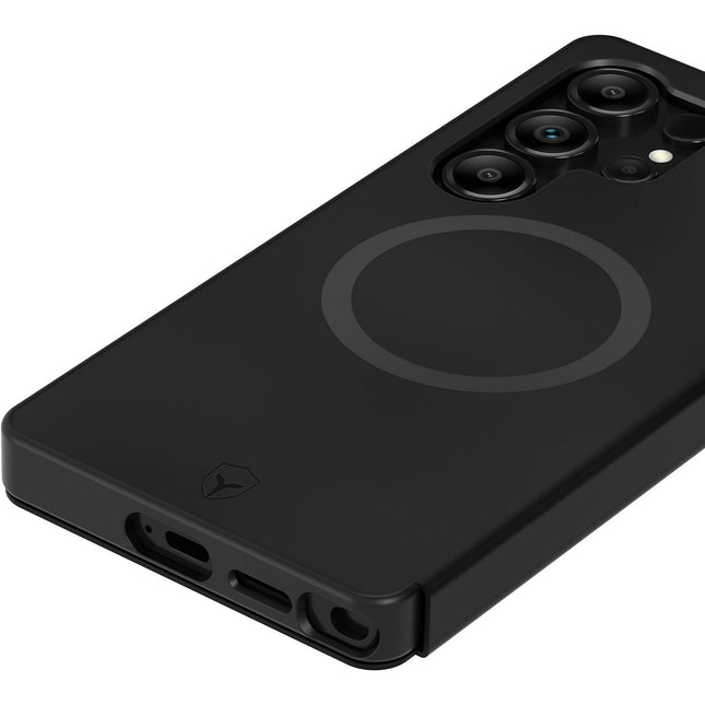 Coque étui FORCE CASE Samsung S25 Ultra Magnet Noir