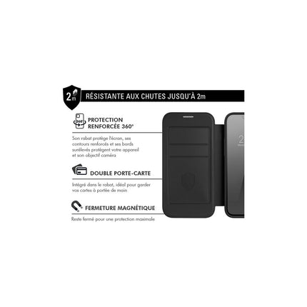 Coque étui FORCE CASE Samsung S25 Ultra Magnet Noir