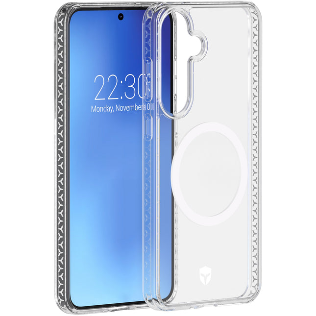 Coque FORCE CASE Samsung S25 Magnet Transparent