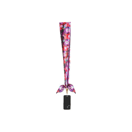 Cordon téléphone FORCE CASE foulard Flower rouge