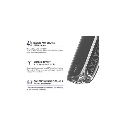 Coque FORCE CASE Air Xtrem Magnet S26 recyclé transparent