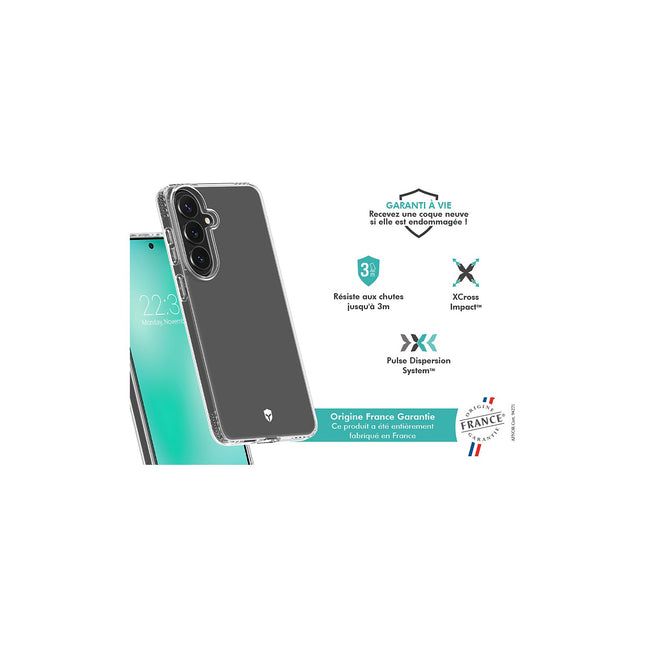 Coque FORCE CASE Pulse S26 OFG transparent