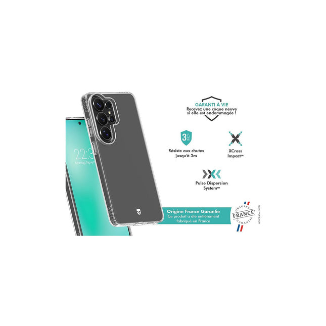 Coque FORCE CASE Pulse s26 ultra OFG transparent
