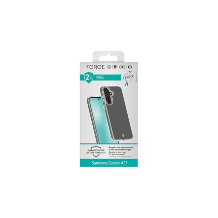 Coque FORCE CASE Feel Galaxy A37 transparent OFG recy 50p
