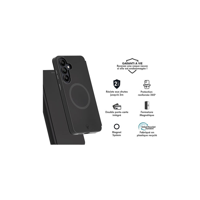 Coque FORCE CASE étui Magnet S26 Noir