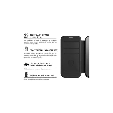 Coque FORCE CASE étui Magnet s26 ultra noir