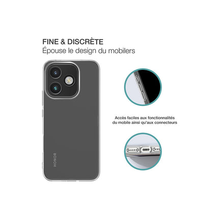 Coque BIGBEN CONNECTED silisoft transparente Honor 600 lite rec