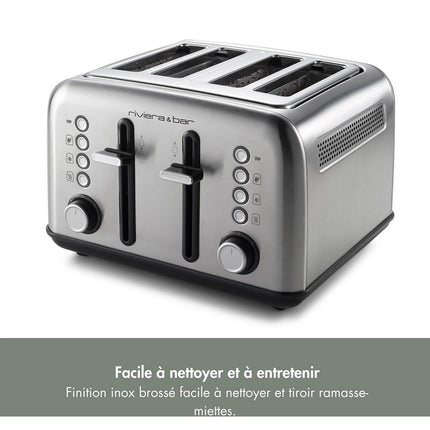 Grille-pain RIVIERA ET BAR QGA350 inox