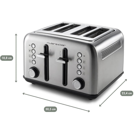 Grille-pain RIVIERA ET BAR QGA350 inox