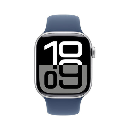 Montre connectée APPLE WATCH S10 42mm Argent/Bracelet Bleu Reconditionné