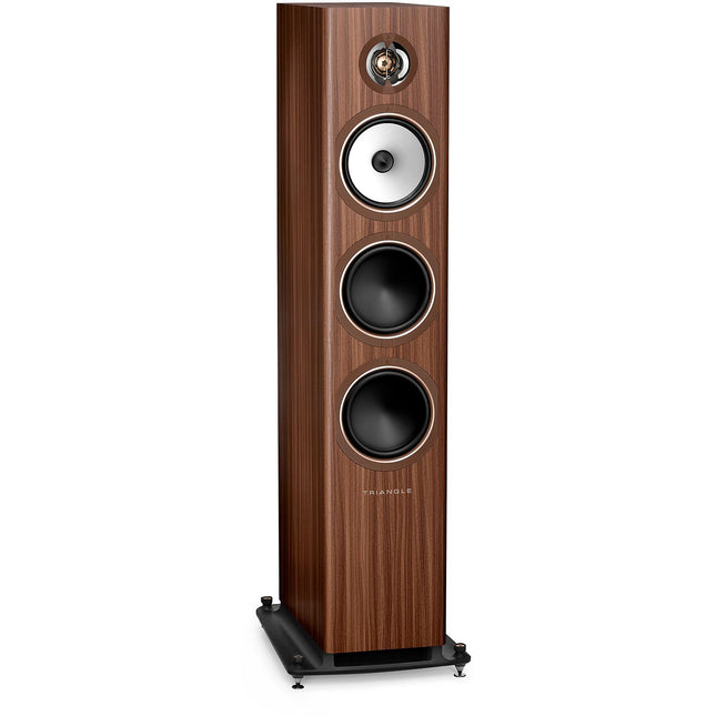 Enceinte colonne TRIANGLE Solstice 8 Teck