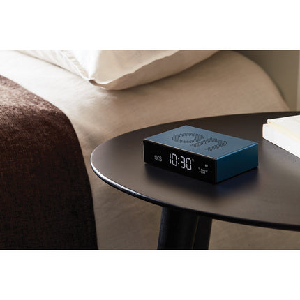 Réveil LEXON Flip Premium Rechargeable Aluminium