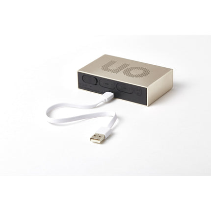 Réveil LEXON Flip Premium Rechargeable Aluminium