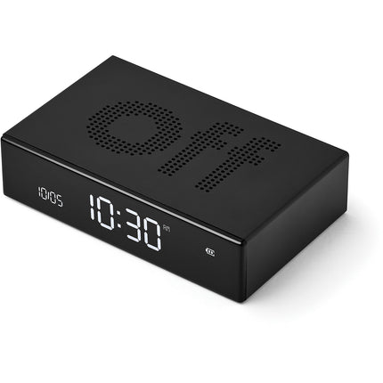 Réveil LEXON Flip Premium Rechargeable Aluminium