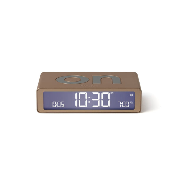 Réveil LEXON Flip Classic Rechargeable en USB-C