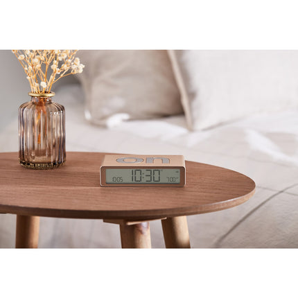 Réveil LEXON Flip Classic Rechargeable en USB-C