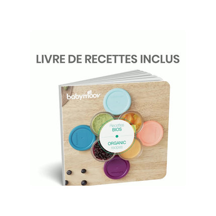 Pot de conservation BABYMOOV Babybols en verre Lot de 8