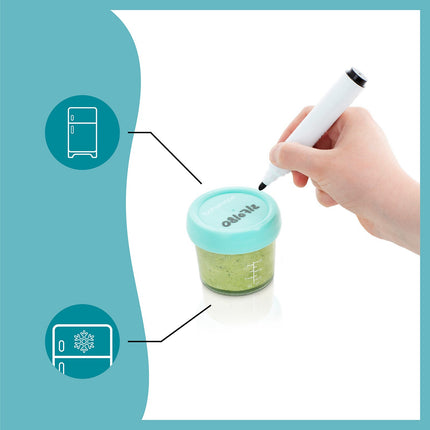 Pot de conservation BABYMOOV Babybols en verre Lot de 4