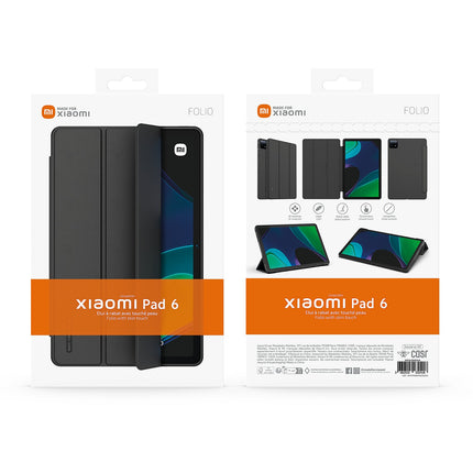 Etui XIAOMI Stand noir pour Xiaomi Pad 6 Noir