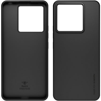 Coque MADE FOR XIAOMI Redmi note 13 Pro 5G semi-rigide noir