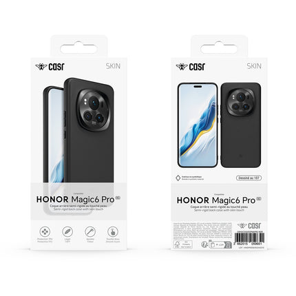 Coque CASR Honor Magic6 Proi premium Noire