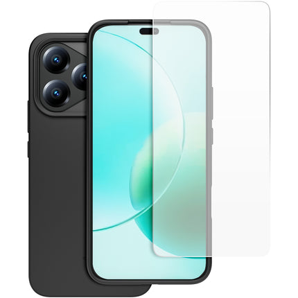 Coque CASR Honor 400 Lite coque Noir + verre trempé