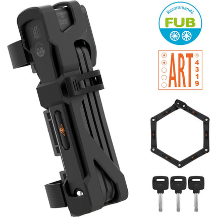 Antivol CASR Fold Pro Noir FUB 2