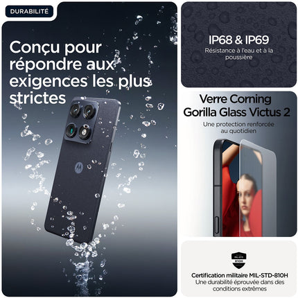 Smartphone MOTOROLA Pack Signature 512Go+MotoSoundFlow+Watch