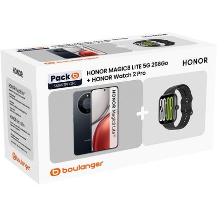 Smartphone HONOR Pack Magic8Lite + Honor choice Watch2Pro