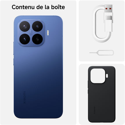 Smartphone XIAOMI Pack 17T Pro 512Go Bleu/Coque/Watch6