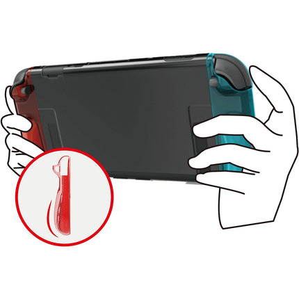 Accessoire manette AKUMA PROTECTION TRANSPARENTE PC+TPU SWITCH2