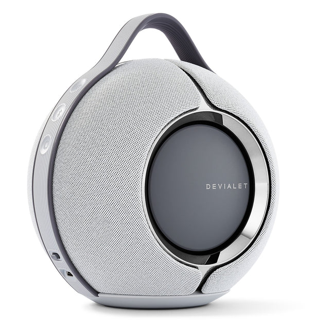 Enceinte portable DEVIALET Mania light grey avec chargeur