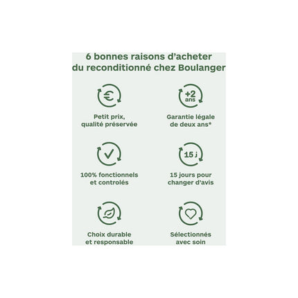 Smartphone APPLE iPhone 14 Blanc 128Go Reconditionné