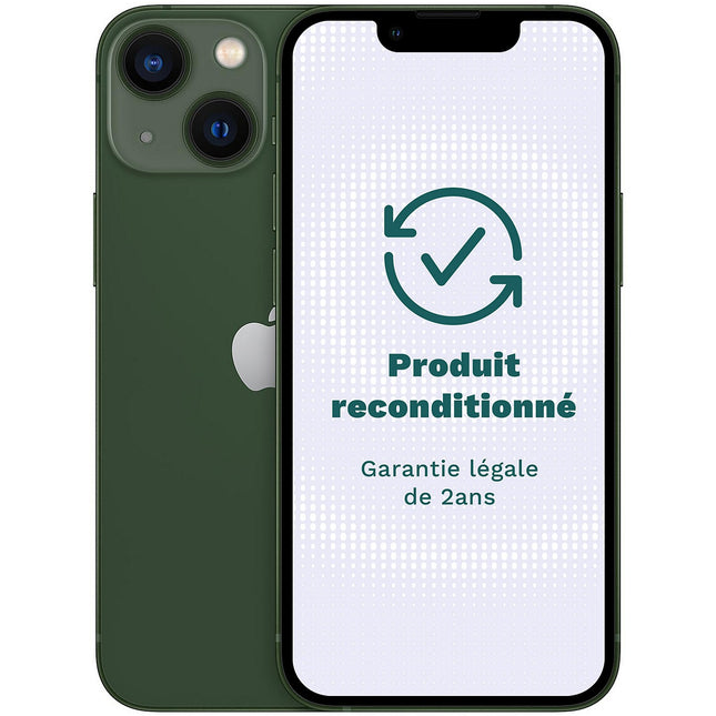 Smartphone APPLE iPhone 13 Vert 128Go Bon État