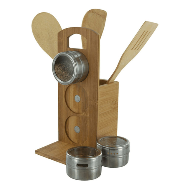 Set d'ustensiles de cuisine COOK CONCEPT set de 3 en bambou et porte epices