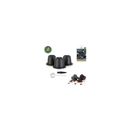 Capsule réutilisable COOK CONCEPT reutilisable compatible nespresso X3