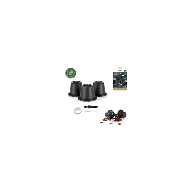 Capsule réutilisable COOK CONCEPT reutilisable compatible nespresso X3