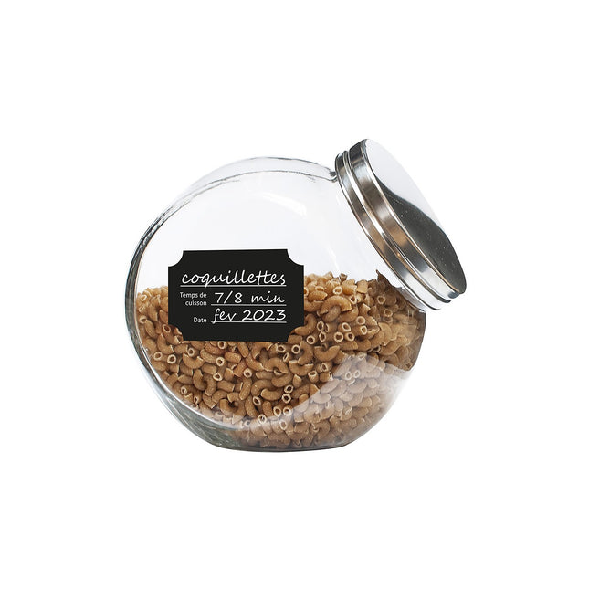 Etiquettes de cuisine COOK CONCEPT bocaux x24