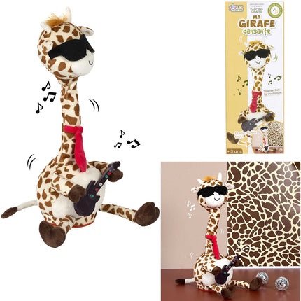 Jouet musical JEUX 2 MOMES girafe dansante