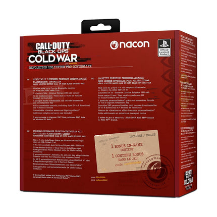 Manette NACON PS4 UNLIMITED COD Black Ops