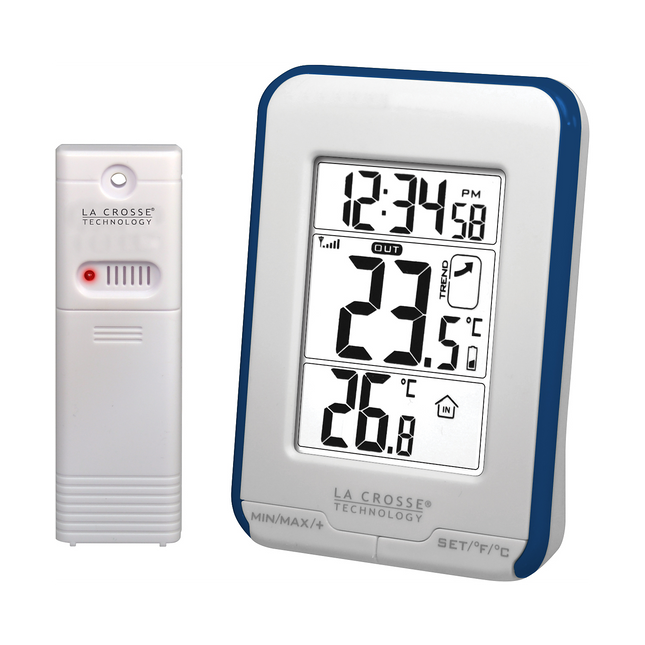 Station météo LA CROSSE WS6810W-WHI-BLUE