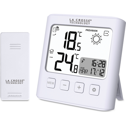 Station météo LA CROSSE WS6231-WHI