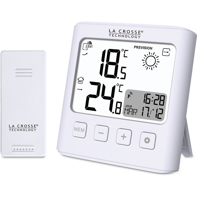 Station météo LA CROSSE WS6231-WHI