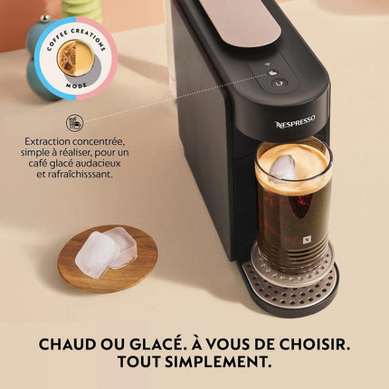 Cafetière à dosettes KRUPS VERTUO UP Noire YY5859FD