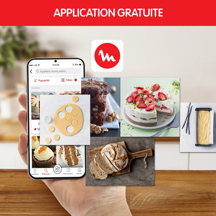 Robot pâtissier MOULINEX YY5172FG coach + balance