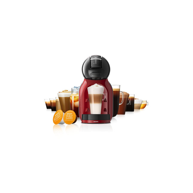 Cafetière à dosettes KRUPS mini me noir rouge Dolce gusto YY5219FD